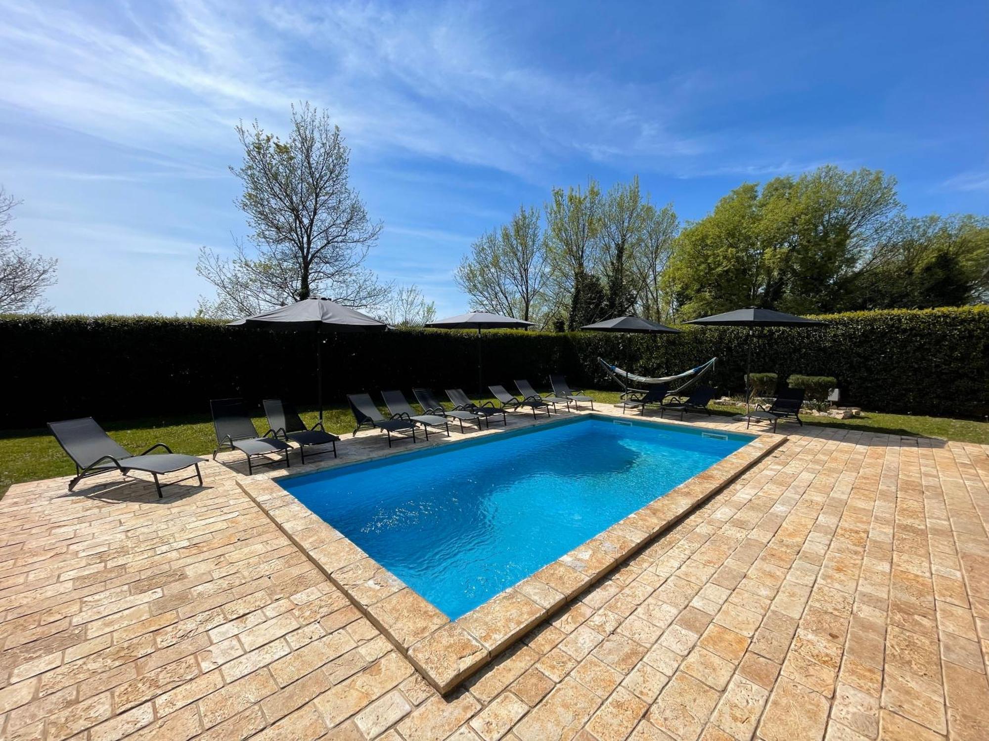 Villa Antonci-18, Pool, 3 Houses, Jacuzzi, Private Territory Antonci  Dış mekan fotoğraf